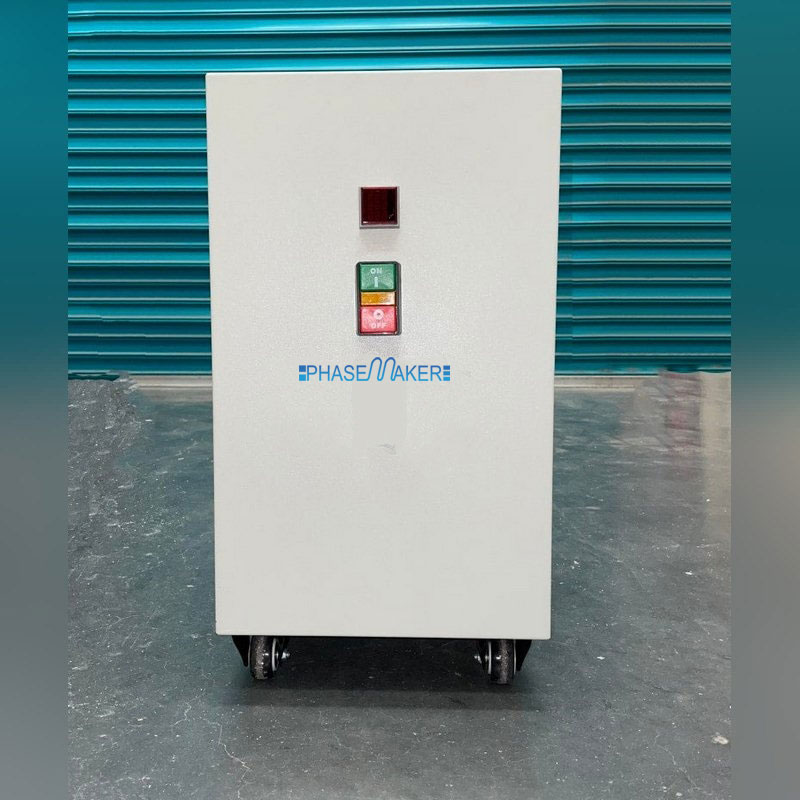 Phasemaker Rc8 Rotary Converter 8 Hp (6 Kw) With Controller Phasemaker Rc8 Rotary Converter 8 Hp (6 Kw) With Controller
