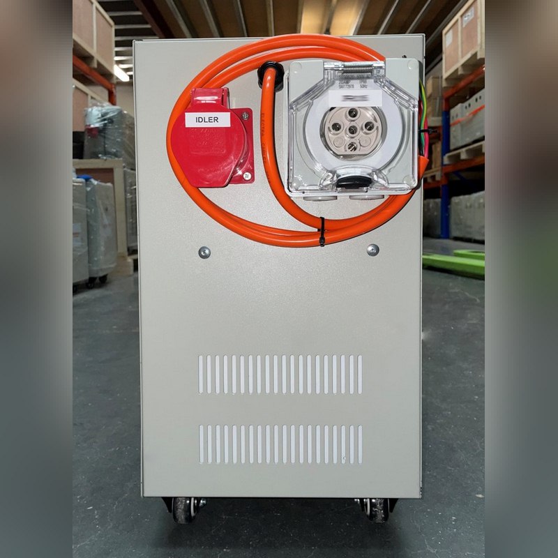Phasemaker Rc8 Rotary Converter 8 Hp (6 Kw) With Controller Phasemaker Rc8 Rotary Converter 8 Hp (6 Kw) With Controller