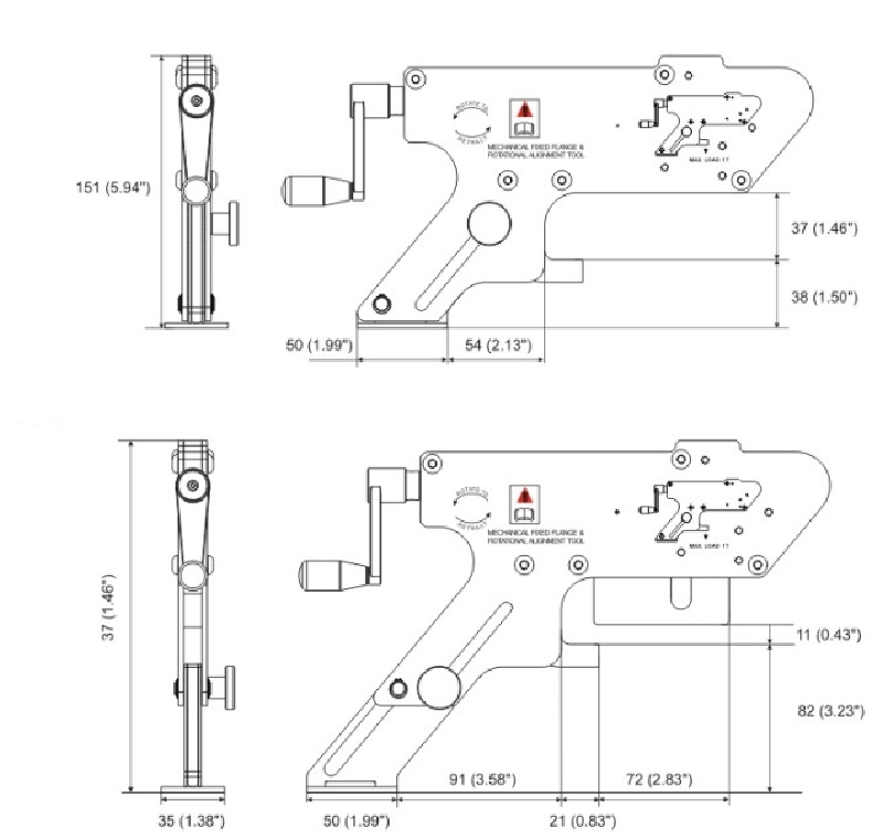 Smg F110M Flange Alignment Tool Smg F110M Flange Alignment Tool