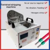 0.5-2.5 Square Wire Automatic Peeling Twisted Wire Crimping Machine Electric Pre Insulated Round Tube Terminal Crimping Machine – BVR1.0 1.5