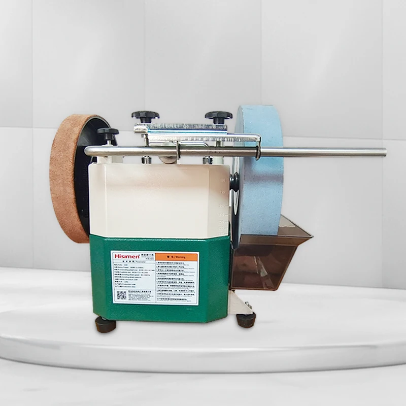 10 Inch Electric Knife Sharpening Machine For Scissor Clipper Planer Blade Axe Straight Kirchen Knife Grinder Sharpener – 220 Grit Machine Set 10 Inch Electric Knife Sharpening Machine For Scissor Clipper Planer Blade Axe Straight Kirchen Knife Grinder Sharpener – 220 Grit Machine Set