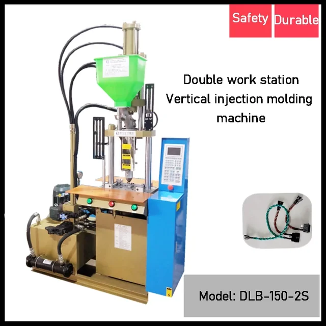 150P Vertical Injection Molding Machine Forming Dc Plugs Pvc Material Pe Pp Plastic Usb Data Cable Pressure Inject Equipment – 150 2S 150P Vertical Injection Molding Machine Forming Dc Plugs Pvc Material Pe Pp Plastic Usb Data Cable Pressure Inject Equipment – 150 2S