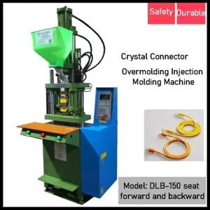 150P Vertical Injection Molding Machine Forming DC Plugs PVC Material PE PP Plastic USB Data Cable Pressure Inject Equipment – 150 Seat 150P Vertical Injection Molding Machine Forming DC Plugs PVC Material PE PP Plastic USB Data Cable Pressure Inject Equipment – 150 Seat