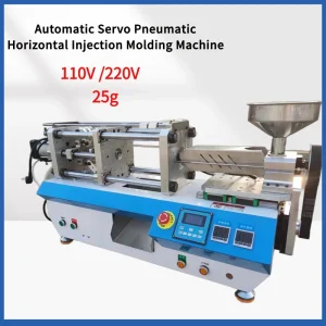 220V/110V 25g Horizontal Pneumatic Injection Molding Machine 10T Injection Molding Machine Plastic USB Head Molding Machine – Pneumatic 220V