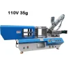 220V/110V 35g Horizontal Hydraulic Injection Molding Machine Stroke 100mm 8T Injection Molding Machine Plastic Molding Machine – Blue 110V