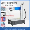 220V/110V 50W 30W 20W Fiber Laser Marking Machine Desktop Metal Gold Silver Ring Jewelry Aluminum Stainless Steel Engraver Tool – 50W 250X250mm