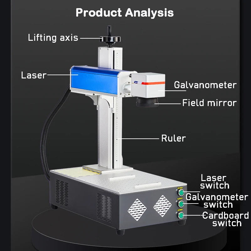 220V/110V 50W 30W 20W Fiber Laser Marking Machine Desktop Metal Gold Silver Ring Jewelry Aluminum Stainless Steel Engraver Tool – 50W 250X250Mm 220V/110V 50W 30W 20W Fiber Laser Marking Machine Desktop Metal Gold Silver Ring Jewelry Aluminum Stainless Steel Engraver Tool – 50W 250X250Mm