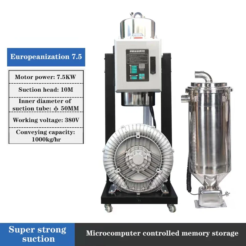 500Kg/H Hopper Loader 1000Kg Auto Feeder Automatic Plastic Particle Vacuum Feeding Machine European Plastic Suction Machine – European 1.1Kw 500Kg/H Hopper Loader 1000Kg Auto Feeder Automatic Plastic Particle Vacuum Feeding Machine European Plastic Suction Machine – European 1.1Kw