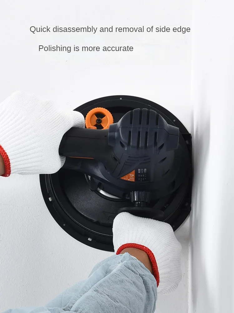 7 Inch Wall Putty Polisher 750W Led Self-Vacuum Sandpaper Grinding Drywall Sander Machine Floor Wall Putty Polishing Machine – Polisher 6Pc Paper 7 Inch Wall Putty Polisher 750W Led Self-Vacuum Sandpaper Grinding Drywall Sander Machine Floor Wall Putty Polishing Machine – Polisher 6Pc Paper