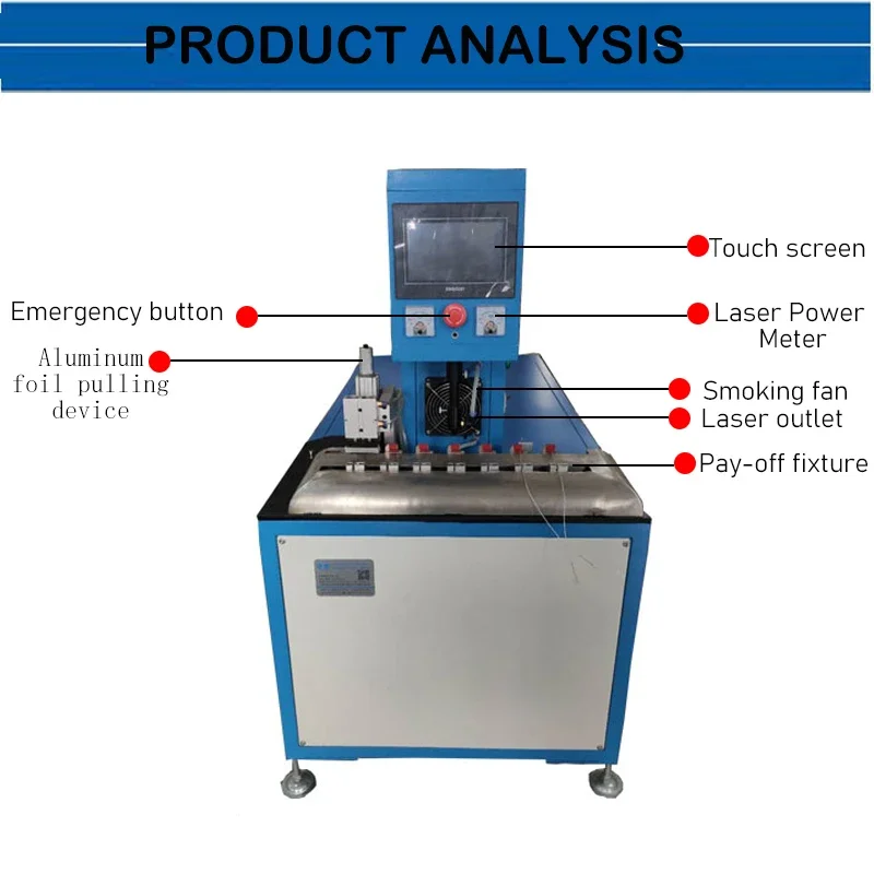 Automatic Aluminum Foil Laser Cutting Machine Stripping Machine Usb Data Cable Hdmi Shielding Wire Coaxial Stripping Machine Automatic Aluminum Foil Laser Cutting Machine Stripping Machine Usb Data Cable Hdmi Shielding Wire Coaxial Stripping Machine