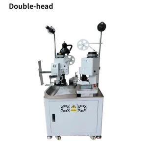 Automatic Single-head Double-head Terminal Machine Single / Double-peeling Wire Stripping Machine Cable Cutting Crimping Machine – Double-head Automatic Single-head Double-head Terminal Machine Single / Double-peeling Wire Stripping Machine Cable Cutting Crimping Machine – Double-head