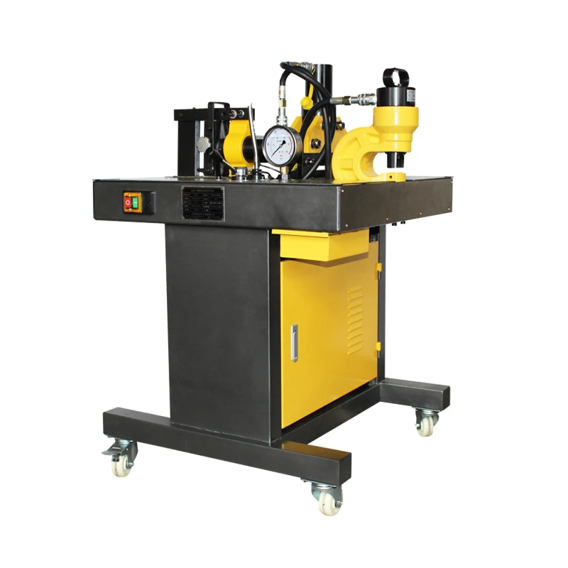 Copper Aluminum Busbar Processing Machine 3In1 4In1 Iron Plate Hydraulic Punching Machine Bending Cutting Combination Machine – Combination 4 Copper Aluminum Busbar Processing Machine 3In1 4In1 Iron Plate Hydraulic Punching Machine Bending Cutting Combination Machine – Combination 4