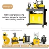 Copper Aluminum Busbar Processing Machine 3in1 4in1 Iron Plate Hydraulic Punching Machine Bending Cutting Combination Machine – Combination 5