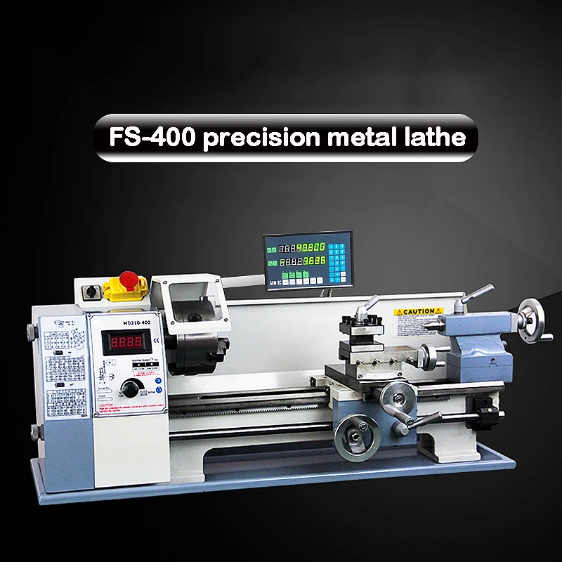 Digital Display Mini Lathe Machine Household Diy Small Stainless Steel Lathe Metal Processing Lathe Benchtop Metal Lathe Tool – Fs400 Digital Display Mini Lathe Machine Household Diy Small Stainless Steel Lathe Metal Processing Lathe Benchtop Metal Lathe Tool – Fs400