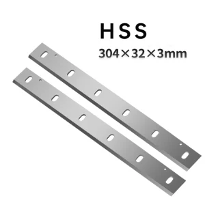 Extra Blades 2012NB 12 Inch Woodworking Carpentry DIY Surface Thicknesser Machine Electric Planer Wood Thickness Planer – 1 set hss blades