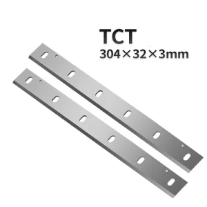 Extra Blades 2012NB 12 Inch Woodworking Carpentry DIY Surface Thicknesser Machine Electric Planer Wood Thickness Planer – 1 set tct blades