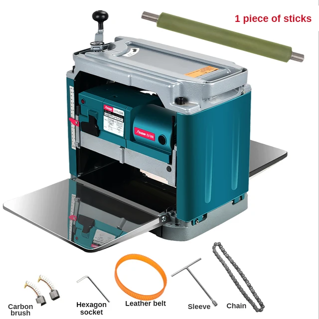 Extra Blades 2012Nb 12 Inch Woodworking Carpentry Diy Surface Thicknesser Machine Electric Planer Wood Thickness Planer – Machine-1 Roller Extra Blades 2012Nb 12 Inch Woodworking Carpentry Diy Surface Thicknesser Machine Electric Planer Wood Thickness Planer – Machine-1 Roller