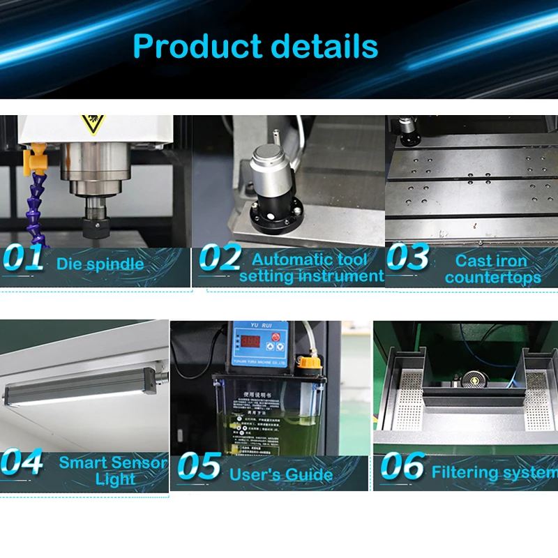 Full Cover Cast Iron Cnc Engraving Machine Small Cnc Metal Aluminum Stamping Plate Mold Automatic Tool Change Engraving Machine – 430 Full Cover Cast Iron Cnc Engraving Machine Small Cnc Metal Aluminum Stamping Plate Mold Automatic Tool Change Engraving Machine – 430