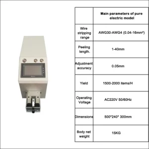 Pneumatic Knife Free Debugging Free Wire Stripping Machine Electric Peeling Machine Multi Core Wire Sheath Wire Peeling Machine – Electric Peeling Pneumatic Knife Free Debugging Free Wire Stripping Machine Electric Peeling Machine Multi Core Wire Sheath Wire Peeling Machine – Electric Peeling