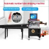 Secondary Line Full Automatic Opening and Threading Machine Wire Cutting Peeling End Printing Number Sleeve Number Tube Machine