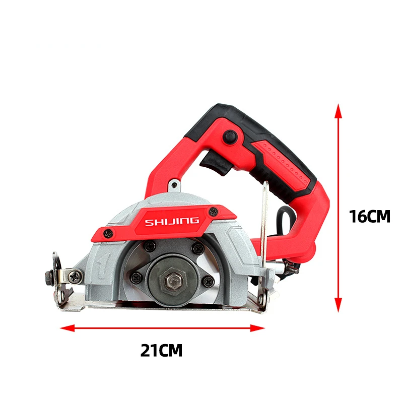 Shijing 9320 Electric Circular Saw For Stone Marble Brick Wood Cutting Machine Ceramictile Cutter With 5 Original Blades – Saw X 1 Red Blade Shijing 9320 Electric Circular Saw For Stone Marble Brick Wood Cutting Machine Ceramictile Cutter With 5 Original Blades – Saw X 1 Red Blade