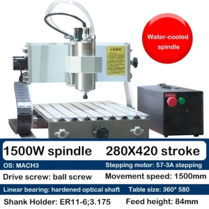 Small Fully Automatic CNC Engraving Machine Desktop Four Axis Three-dimensional Jade Metal Lettering Relief Acrylic Aluminum – 1500W Small Fully Automatic CNC Engraving Machine Desktop Four Axis Three-dimensional Jade Metal Lettering Relief Acrylic Aluminum – 1500W