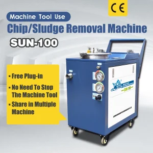 Pneumatic machine tool water tank cleaning machine SUN-01 with Pneumatic machine tool water tank cleaning machine SUN-01 with