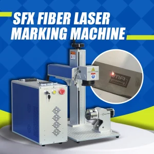 Fiber Laser Metal Engraving Machine 50W Fiber laser Marking Machine With D80 Rotary JPT Optical Maser