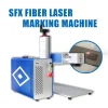 50W JPT Fiber Laser Marking Machine Laser Marker 80 mm Rotary Laser Engraving Machine JPT Laser Device