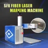 Fiber Laser Marking Machine JPT 50W 110*110mm Lens Deep Marking for Metal Rings and Acrylic Board Made in China – D125