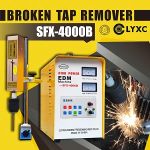 Mobile Tap Removal Station EDM Drill Machine