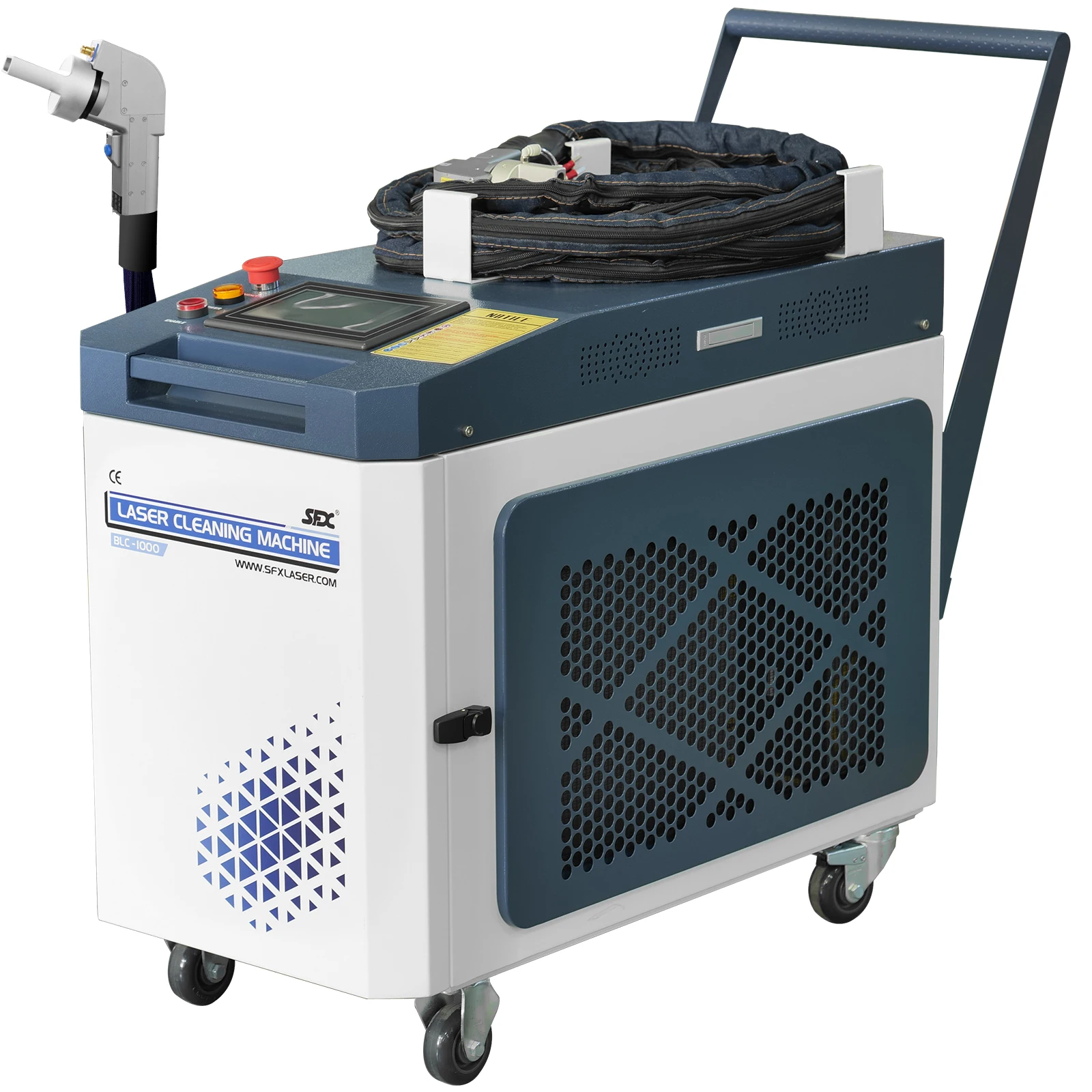 Laser Cleaning Machine Max Source Cable Length 20M High Efficiency Continuous Cleaner Rust Removal For Paint/Oil/Coating Mobile – 3000W Laser Cleaning Machine Max Source Cable Length 20M High Efficiency Continuous Cleaner Rust Removal For Paint/Oil/Coating Mobile – 3000W