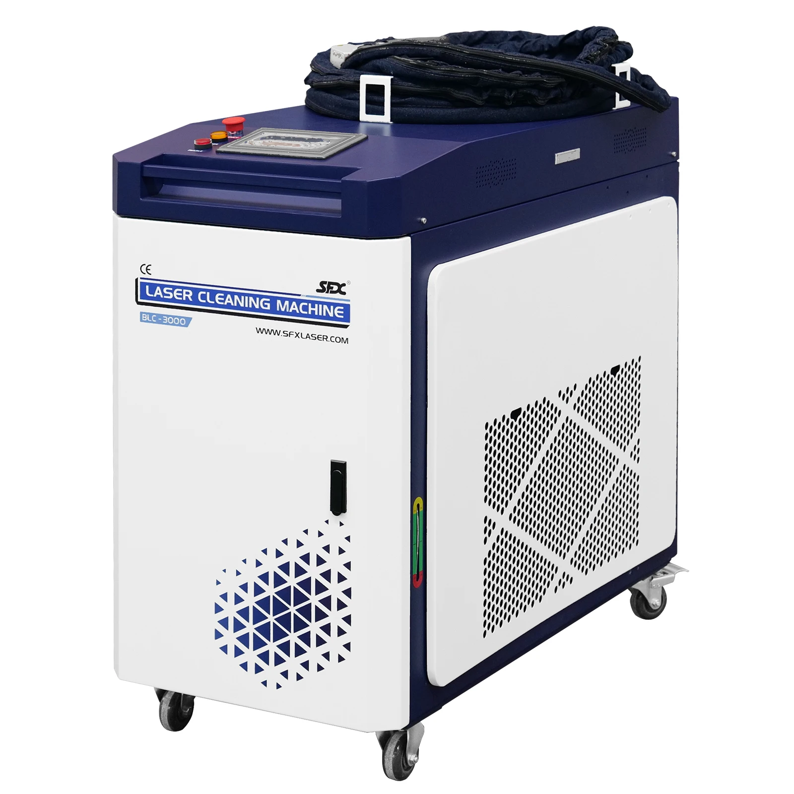 Blc-3000 Max Source Scan Width 10-160 Continuous/Modulation Rust Removal For Paint/Oil/Coating Mobile Laser Cleaning Machine Blc-3000 Max Source Scan Width 10-160 Continuous/Modulation Rust Removal For Paint/Oil/Coating Mobile Laser Cleaning Machine