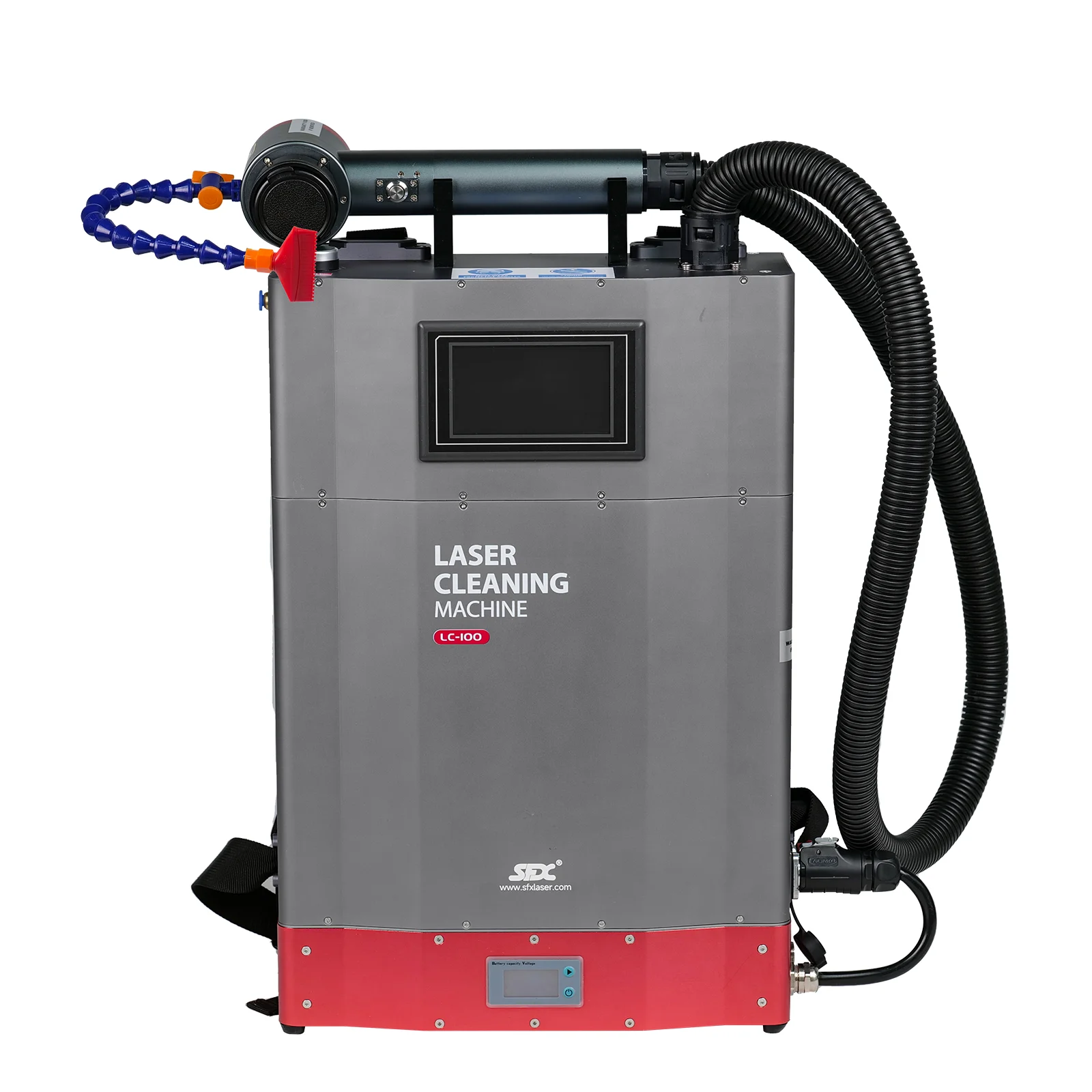 Rust Removal Laser Cleaner Backpack Type Small Compact Mopa Fiber Laser Cleaning Machine With Battery Rust Removal Laser Cleaner Backpack Type Small Compact Mopa Fiber Laser Cleaning Machine With Battery