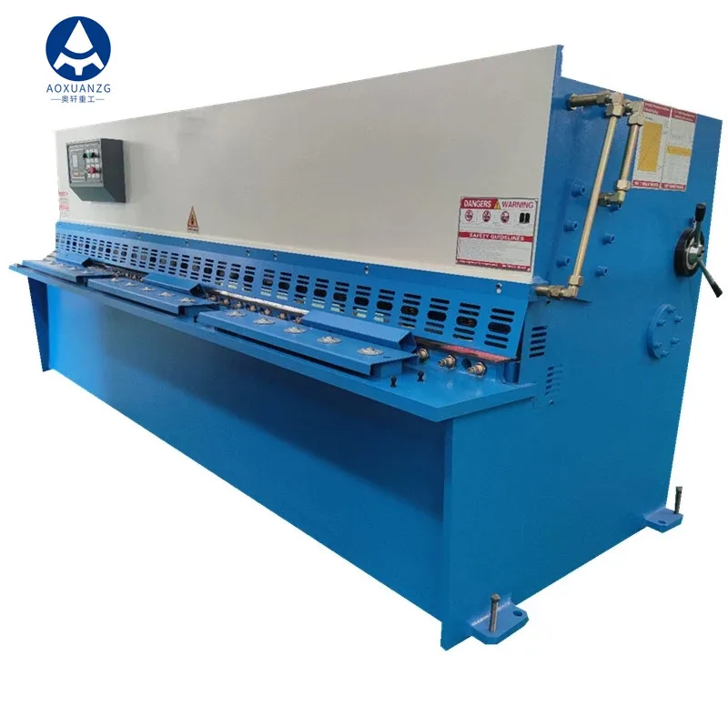 Sheet Metal Cutting Machine Hydraulic Guillotine Shearing With E21S System Sheet Metal Cutting Machine Hydraulic Guillotine Shearing With E21S System