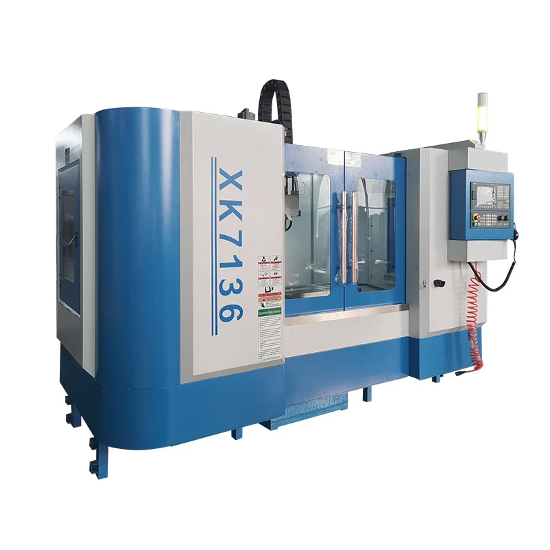Xk7136 High Accuracy Mini Cnc Milling Machine With Siemens 808Da-16 System Xk7136 High Accuracy Mini Cnc Milling Machine With Siemens 808Da-16 System
