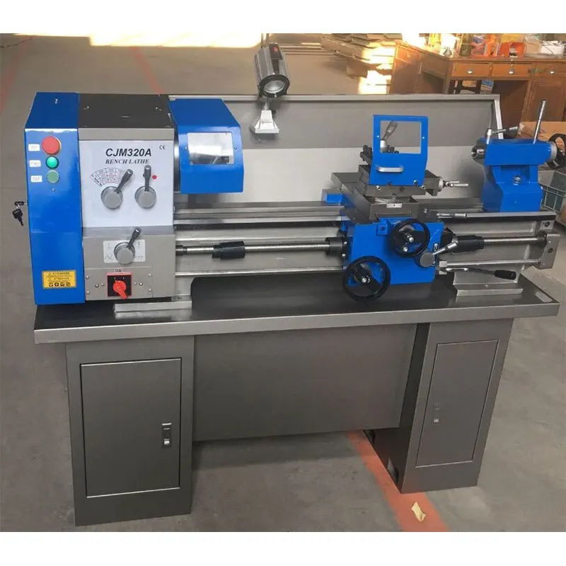 Cjm320A 750Mm Stock Sale Bench Lathe Machine For Hobby Use Cjm320A 750Mm Stock Sale Bench Lathe Machine For Hobby Use