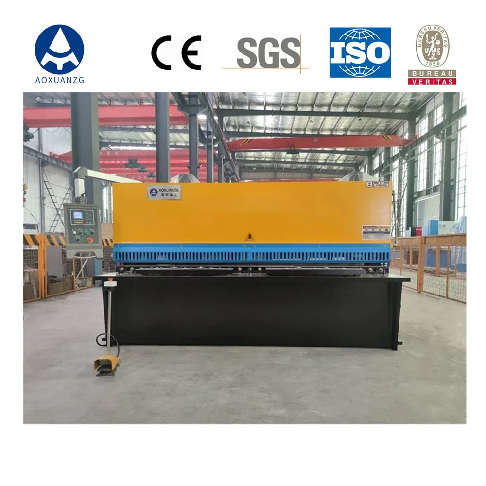 E21S Metal Sheet Steel Plate Cutter Hydraulic Guillotine Cutting Shearing Machine – Qc12Y-6×2500 E21S Metal Sheet Steel Plate Cutter Hydraulic Guillotine Cutting Shearing Machine – Qc12Y-6×2500