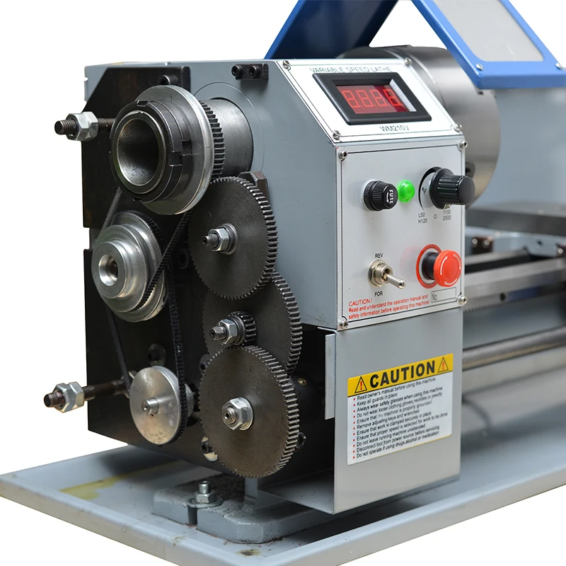D210V Variable Speed Mini Bench Lathe For Metal Turning D210V Variable Speed Mini Bench Lathe For Metal Turning