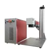 JPT Raycus 20w 30w 50w 100w Fiber Laser Marking Machine with Rotary for Metal Jewelry Ring