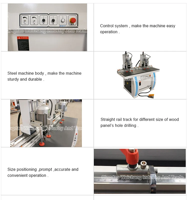 Furniture Factory Wood Door Making Machine Vertical Hinge Hole Boring Drilling Machine Hinge Boring Machine With 2 Heads Furniture Factory Wood Door Making Machine Vertical Hinge Hole Boring Drilling Machine Hinge Boring Machine With 2 Heads