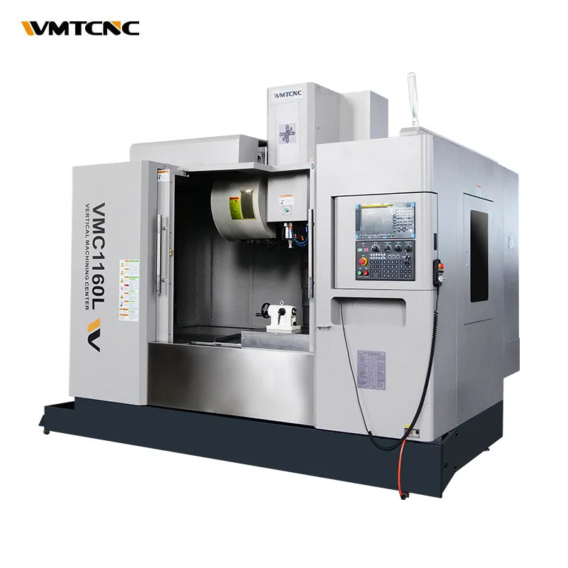 Wmtcnc Low Cost Vmc1160L Big Size Metal 3 Axis 4 Axis 5 Axis Cnc Vertical Machining Center Wmtcnc Low Cost Vmc1160L Big Size Metal 3 Axis 4 Axis 5 Axis Cnc Vertical Machining Center