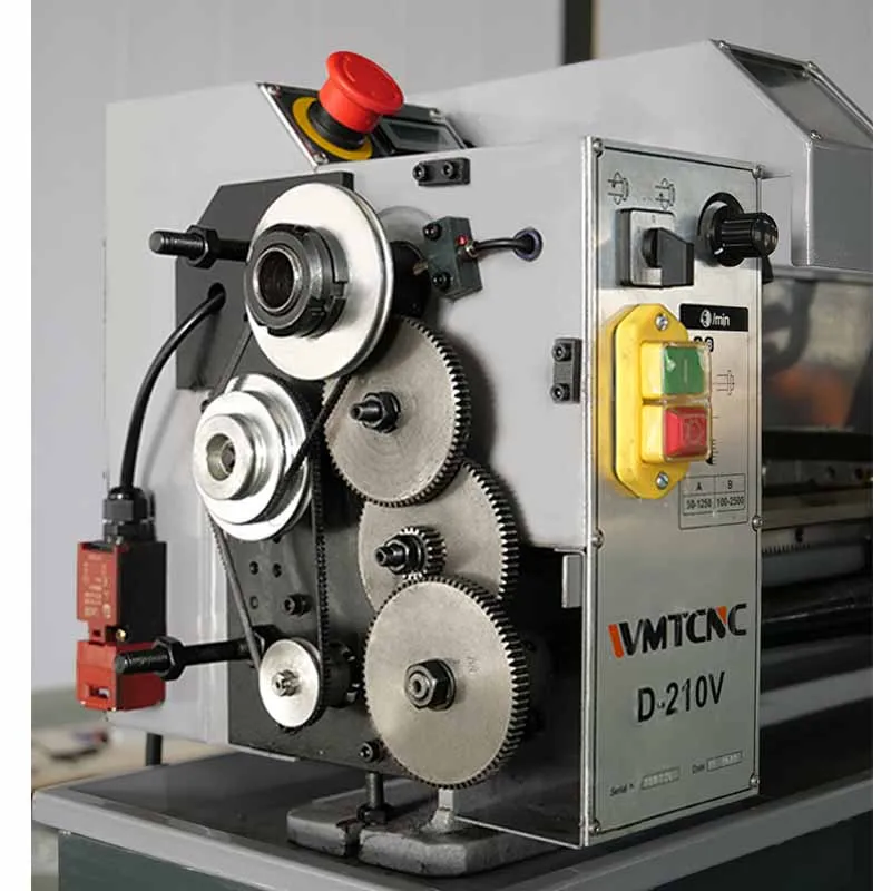D210V Benchtop Lathe Machine Manual Metal Lathe With Excellent Advantage Of Small Occupation And Economic D210V Benchtop Lathe Machine Manual Metal Lathe With Excellent Advantage Of Small Occupation And Economic