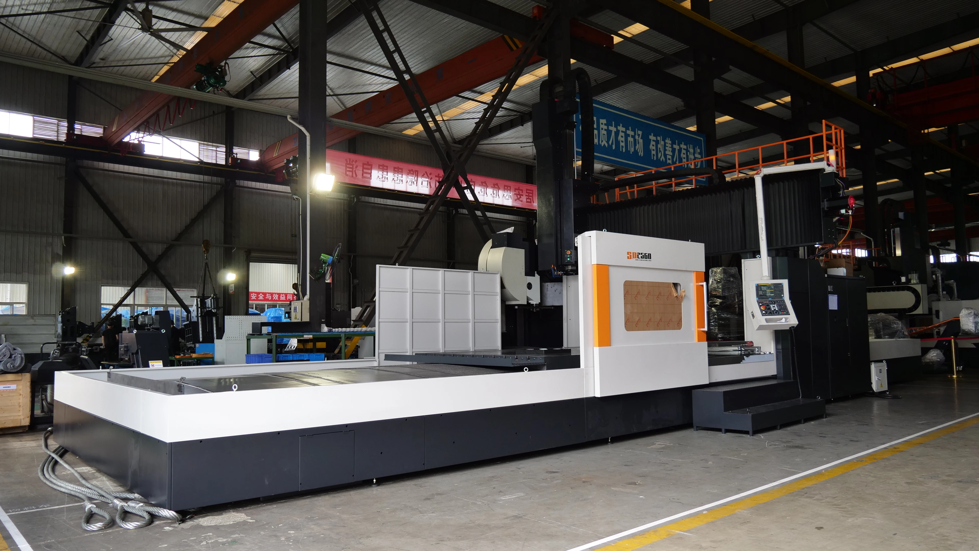 Double Column Cnc Gantry Milling Machine Center Gmc2960 For Metalworking Double Column Cnc Gantry Milling Machine Center Gmc2960 For Metalworking
