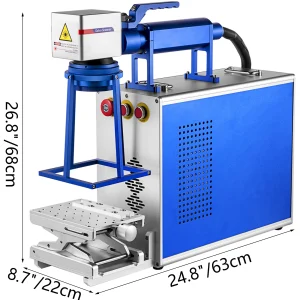China Portable 20w tabletop mini fiber laser engraving machine 100w metal marking China Portable 20w tabletop mini fiber laser engraving machine 100w metal marking