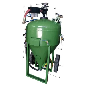 YG Portable Sand Blasting Machinery Pot Sand Blaster Portabe Wheel Spraying Works Air Pressure Old Rust Removal Cleasn Equipment YG Portable Sand Blasting Machinery Pot Sand Blaster Portabe Wheel Spraying Works Air Pressure Old Rust Removal Cleasn Equipment