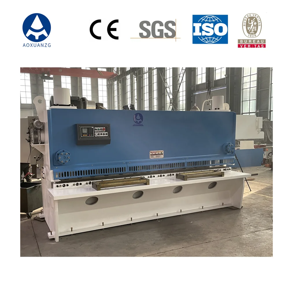 Qc11K-16×3200 Automatic Cnc Sheet Metal Cutting Machine Guillotine Shearing Machine Qc11K-16×3200 Automatic Cnc Sheet Metal Cutting Machine Guillotine Shearing Machine