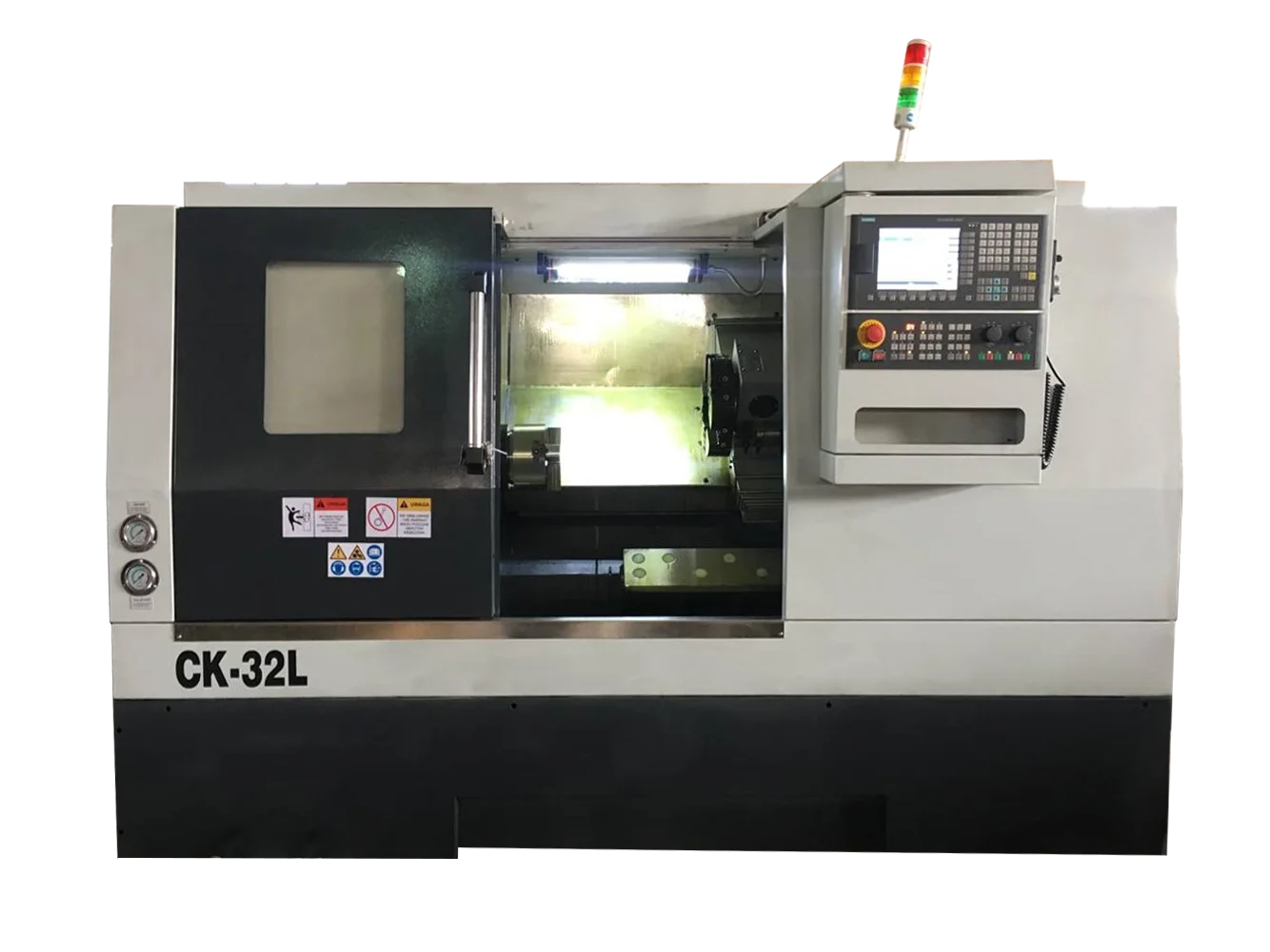 Ck32L Slant Bed Cnc Lathe Machine For Metal Turning Ck32L Slant Bed Cnc Lathe Machine For Metal Turning