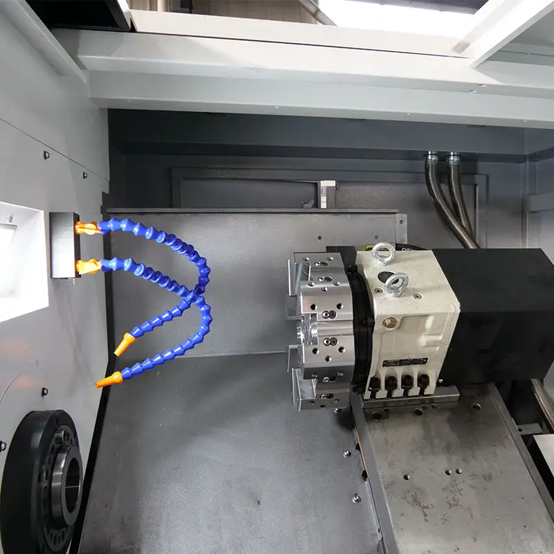 Shl400/350 Cnc Torno Machines Slant Bed Lathe With 8-Station Servo Turret Shl400/350 Cnc Torno Machines Slant Bed Lathe With 8-Station Servo Turret