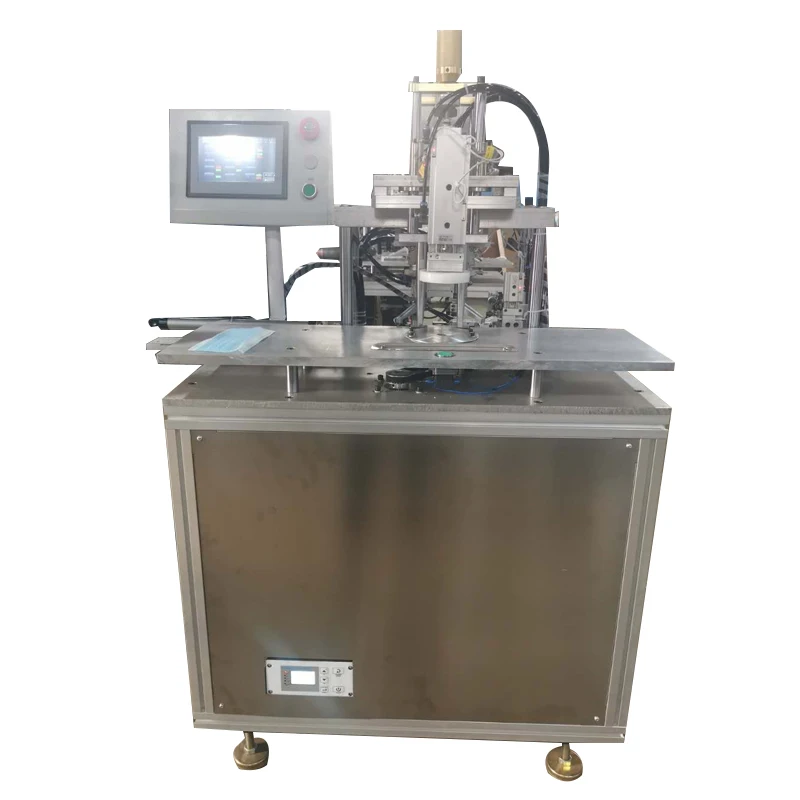 Semi-Auto Ultrasonic Ear Belt Spot Welder Semi-Auto Ultrasonic Ear Belt Spot Welder